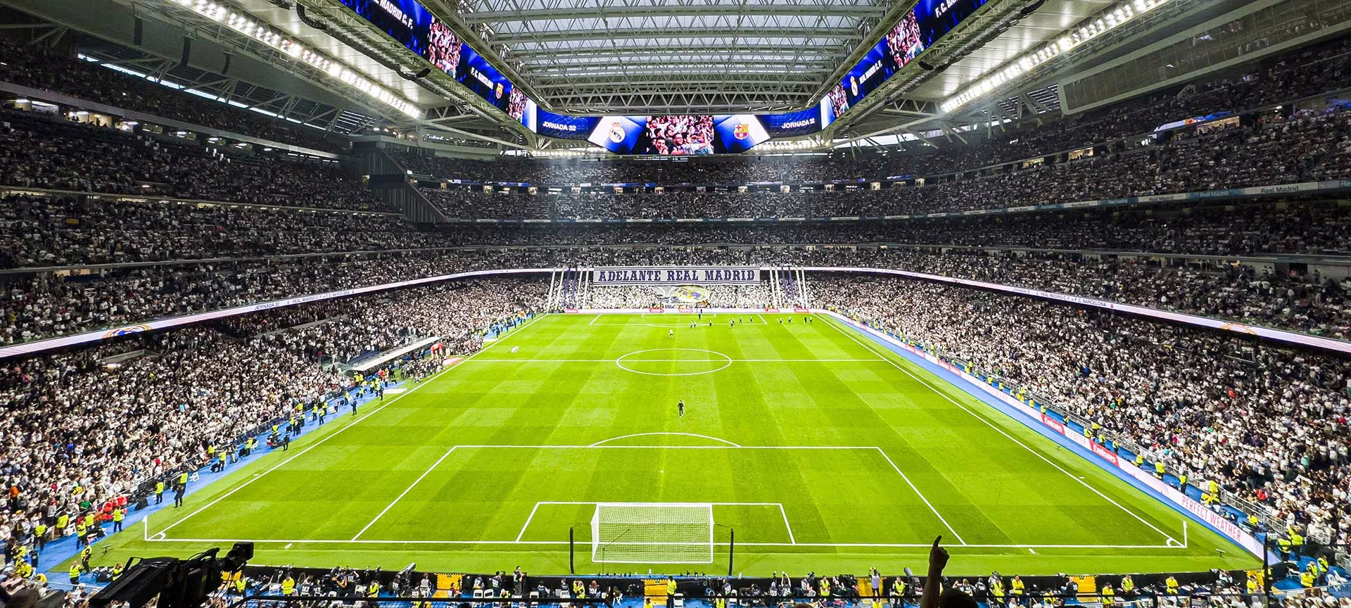 Intérieur du Santiago Bernabéu